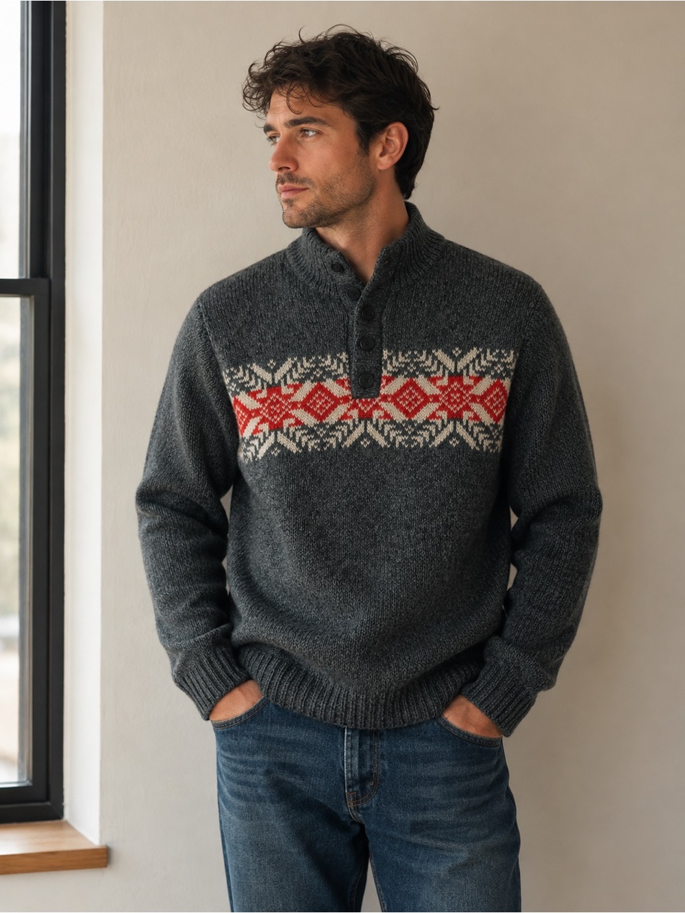 Oscar De La Renta Men’s Pullover Sweaters size Large